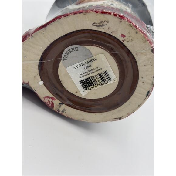 NEW Yankee Candle Snowman Ceramic Wax Warmer 3 Melts Holiday Christmas Vintage - Picture 7 of 7